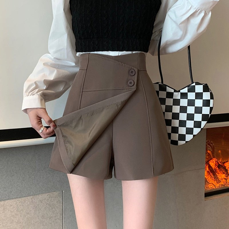 Women Casual Shorts Skirts New Arrival 2022 Spring Fashion Korean