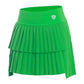Women High Waist Double Layer Pleated Skirt Sports Golf Tennis Skirts