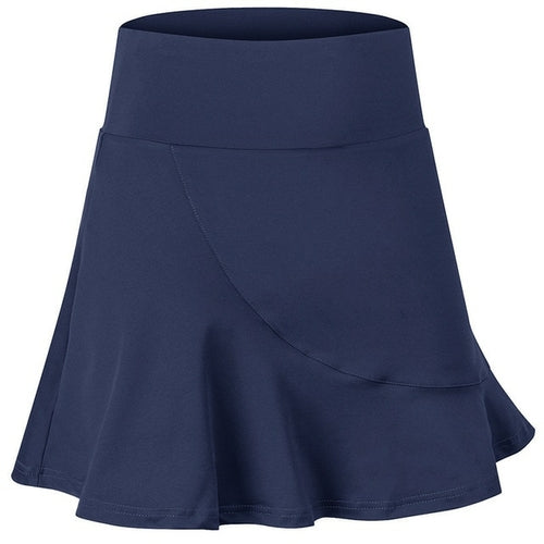 Women Tennis Skirts Quick Dry Loose Skorts Fake Two Pieces Ladies