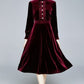 ZUOMAN Women Autumn & Winter Elegant Velvet Dress Festa High Quality