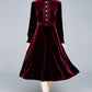 ZUOMAN Women Autumn & Winter Elegant Velvet Dress Festa High Quality