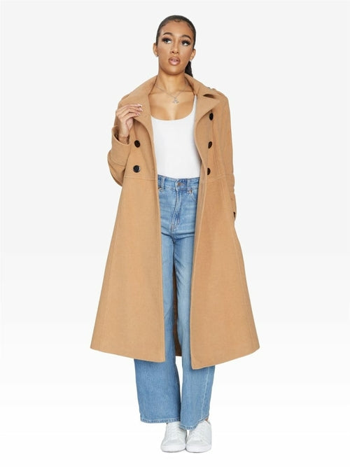 A-Line Double Breasted Coat (2023)
