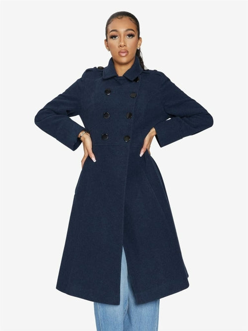 A-Line Double Breasted Coat (2023)