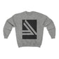 Men's Double Slanted Logo Crewneck Sweatshirt