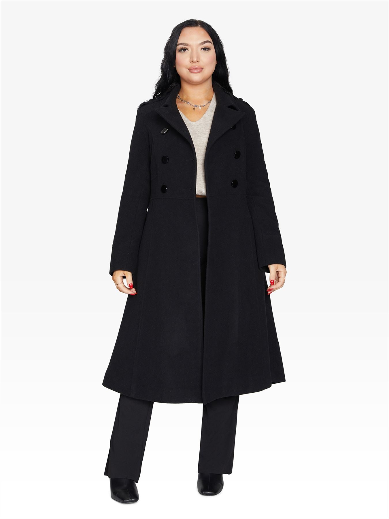 A-Line Double Breasted Coat (2023)