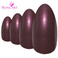 False Nails by Bling Art Brown Glitter Almond Stiletto Fake Long