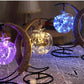 LED creative hand rope rattan ball copper wire lamp lamp room bedroom