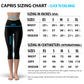 Womens Rainbow Houndstooth Capri Leggings