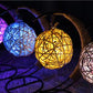 LED creative hand rope rattan ball copper wire lamp lamp room bedroom