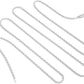 925 Sterling Silver Chain Rope Chain Italian Silver Necklace Chain