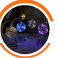 LED creative hand rope rattan ball copper wire lamp lamp room bedroom