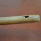 Hand Carved Brown Wood Whistle Flute 12"