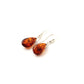 Baltic Amber Jewelry - Drop Earrings with Sterling Silber 925