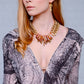 Rocked Up Crystal Quartz Necklace - Silver