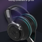 Colorful LED Lights Bluetooth Headphone Bass Wireless Earphones