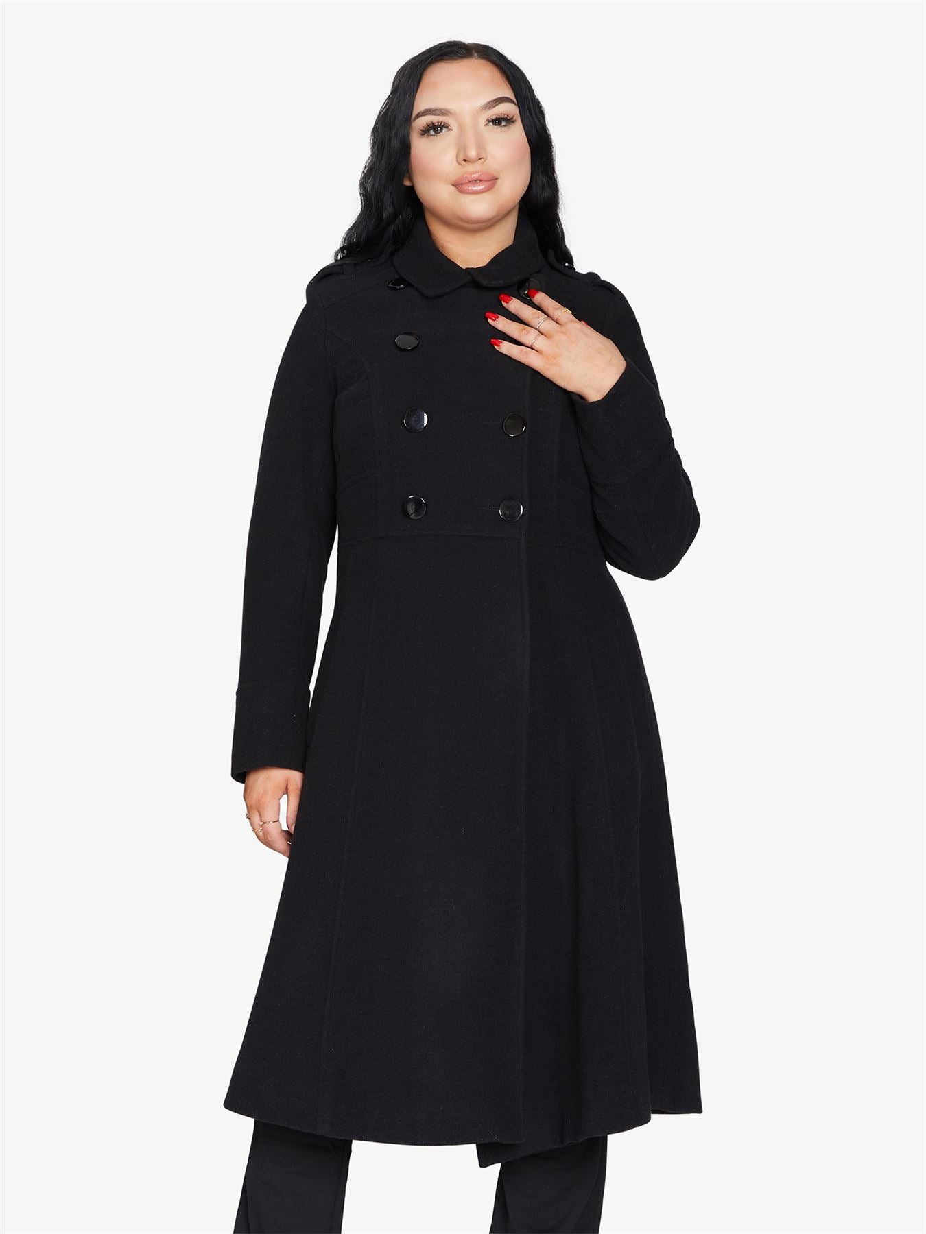 A-Line Double Breasted Coat (2023)