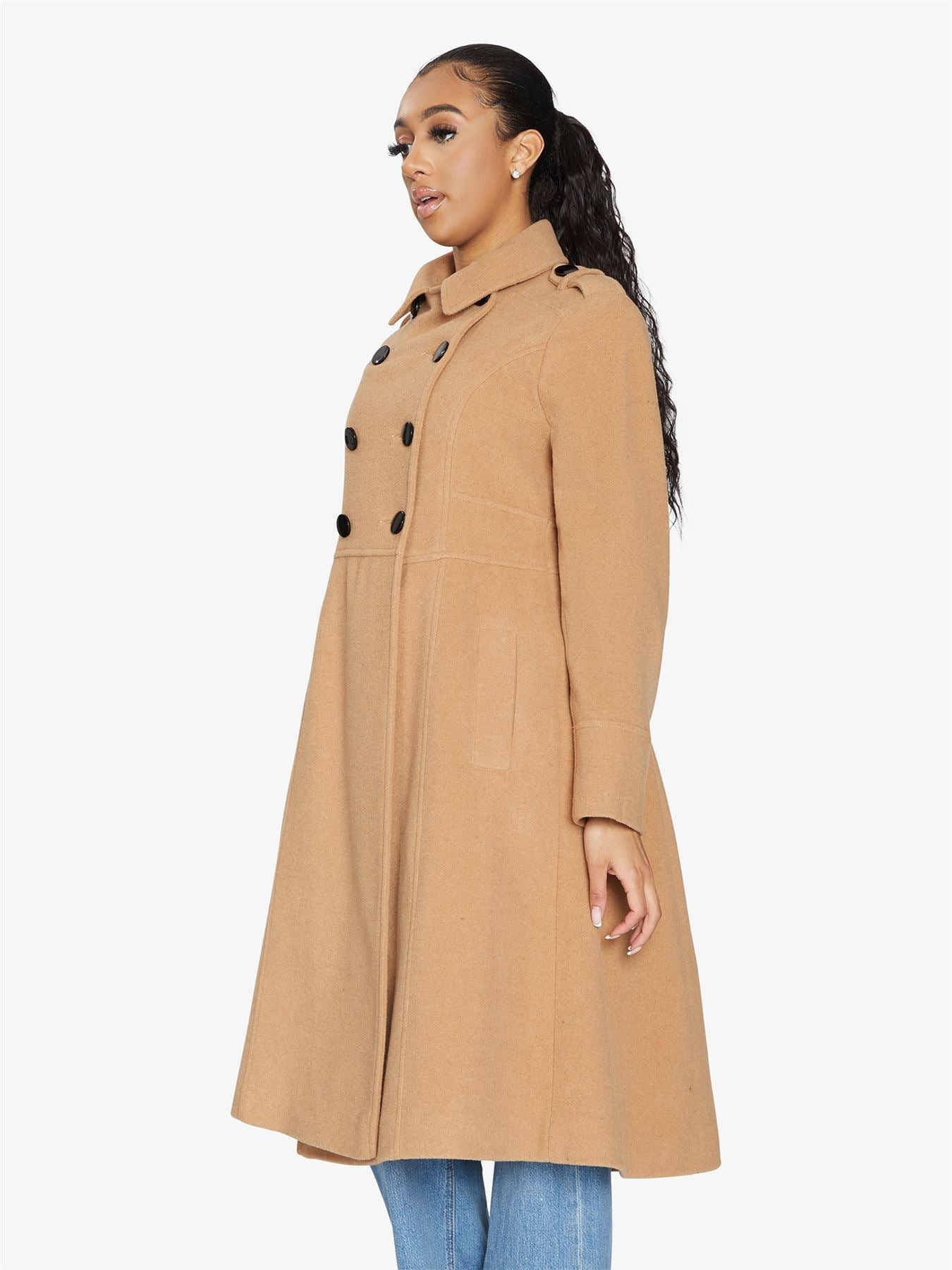 A-Line Double Breasted Coat (2023)
