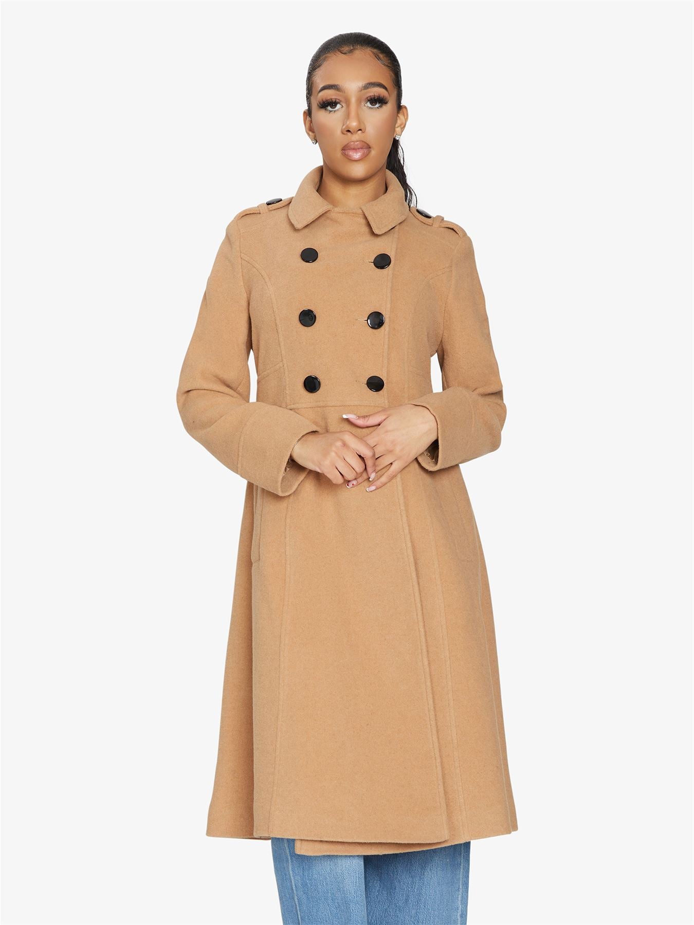 A-Line Double Breasted Coat (2023)
