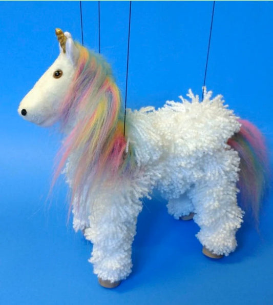 Unicorn Puppet Marionette