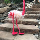 20” Feather flamingo puppet marionette