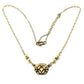 As Seen on Molly Ringwald Gold Filled Filigree Pearl Choker Necklace