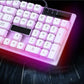 Ninja Dragons White Knight Gaming Keyboard and Mouse Set