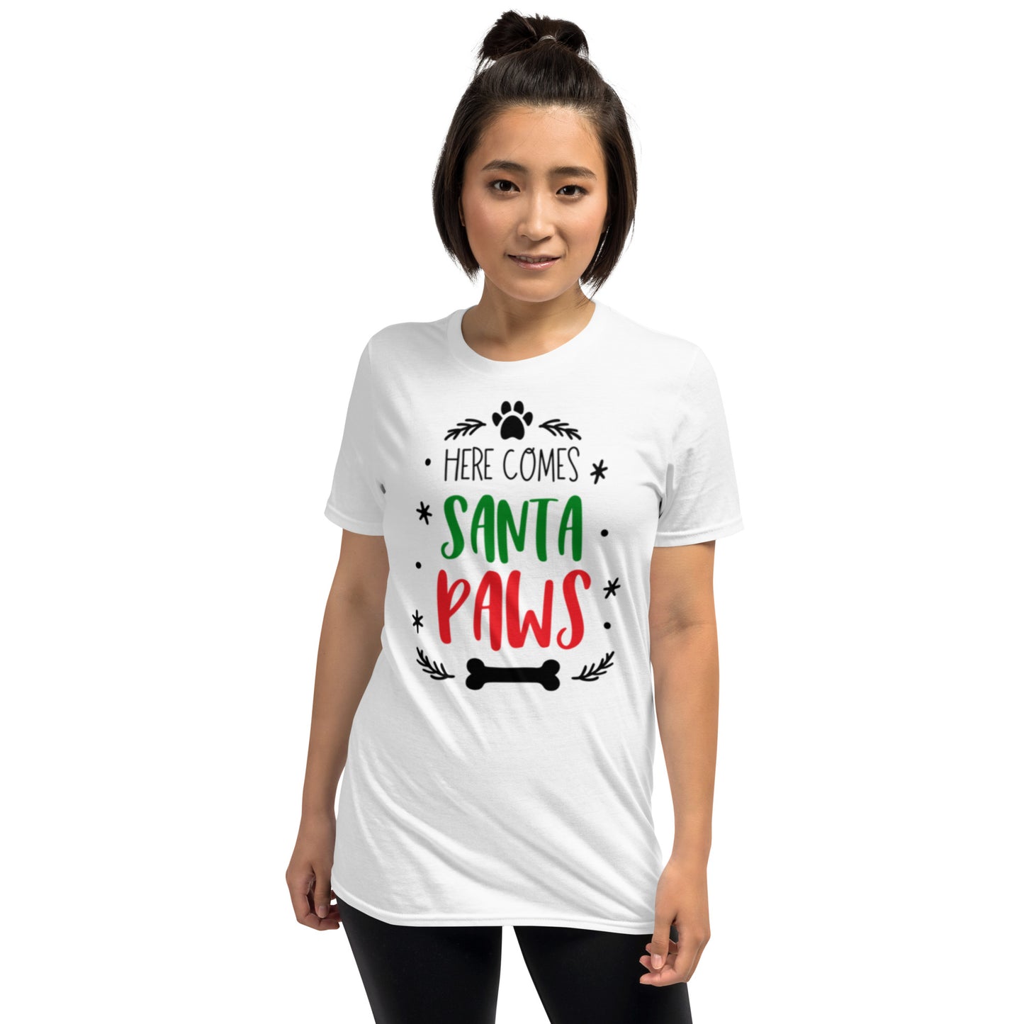Christmas Santa paws: Short-Sleeve Unisex T-Shirt
