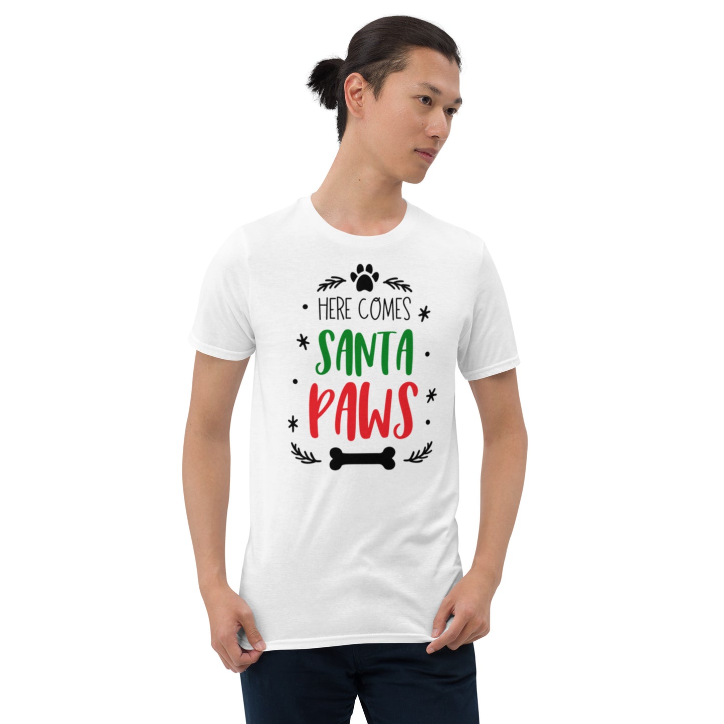 Christmas Santa paws: Short-Sleeve Unisex T-Shirt