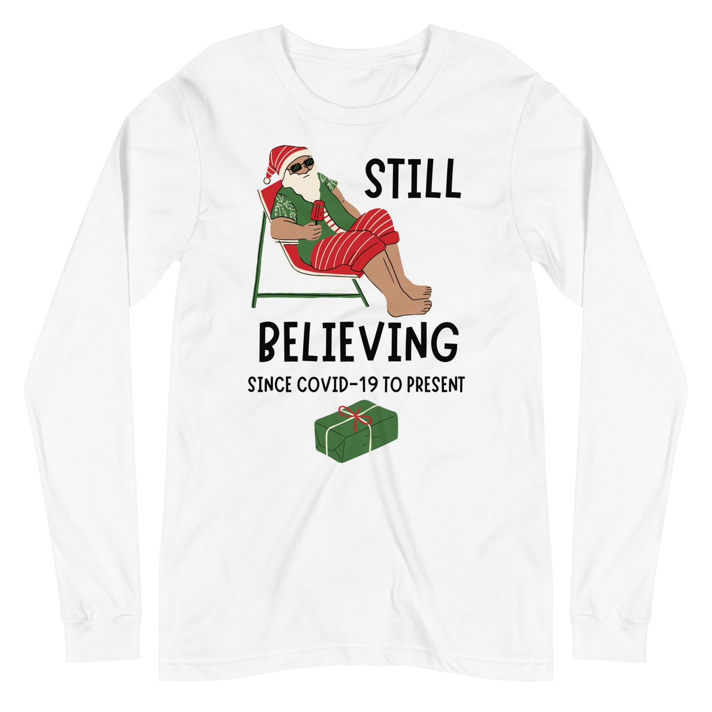 Santa - Unisex Long Sleeve Tee 800