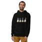 Festive Cupcakes 2023 : Unisex Hoodie