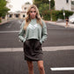 DT BREEZE Sporty Skirt in Charcoal