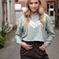 DT BREEZE Sporty Skirt in Charcoal
