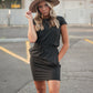 DT Women's DOWNTOWN Lightweight Dress in Black