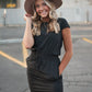 DT Women's DOWNTOWN Lightweight Dress in Black
