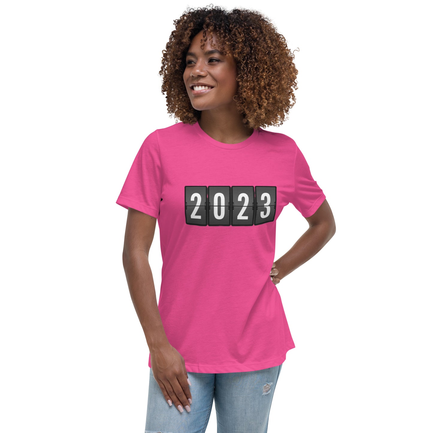 Happy New Year 2023 :Women's Relaxed T-Shirt